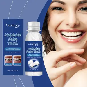 Oralhoe Solid Tooth Filler, Temporary Dental Repair, Fake Teeth Gap Fillers, Denture Glue, Oral Health Essentials, Dentures Temporary Fillings