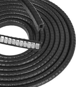 Edge Trim Black Small, Fits Edge 1/16 to 1/8 Inch, Length 10 Feet (3 Meter)