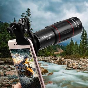 18x mobile phone telephoto lens, high definition long focus phone lens, multilayer optical lens for concert, competition, photography, selfie