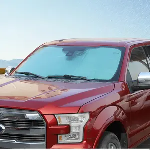For 2015-2020 Ford F150 Front Windshield Sunshade Folding Sun Shade Visor Cover