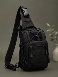 Tactical Sling Bag for Men – Military Style Crossbody Chest Pack, EDC Shoulder Bag for Travel, Hiking & Everyday Carry
