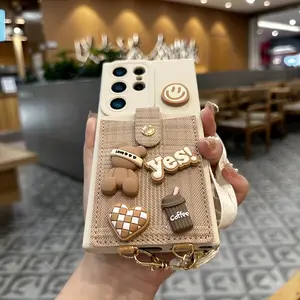 Phone case: Crossbody Strap Lanyard Card Holder Case Compatible with  Galaxy S25/S25+/S25 Plus/S25 Ultra/S24/S24+/S24 Plus/S24 Ultra/S23/S23+/S23 Ultra/S22 Ultra 5G