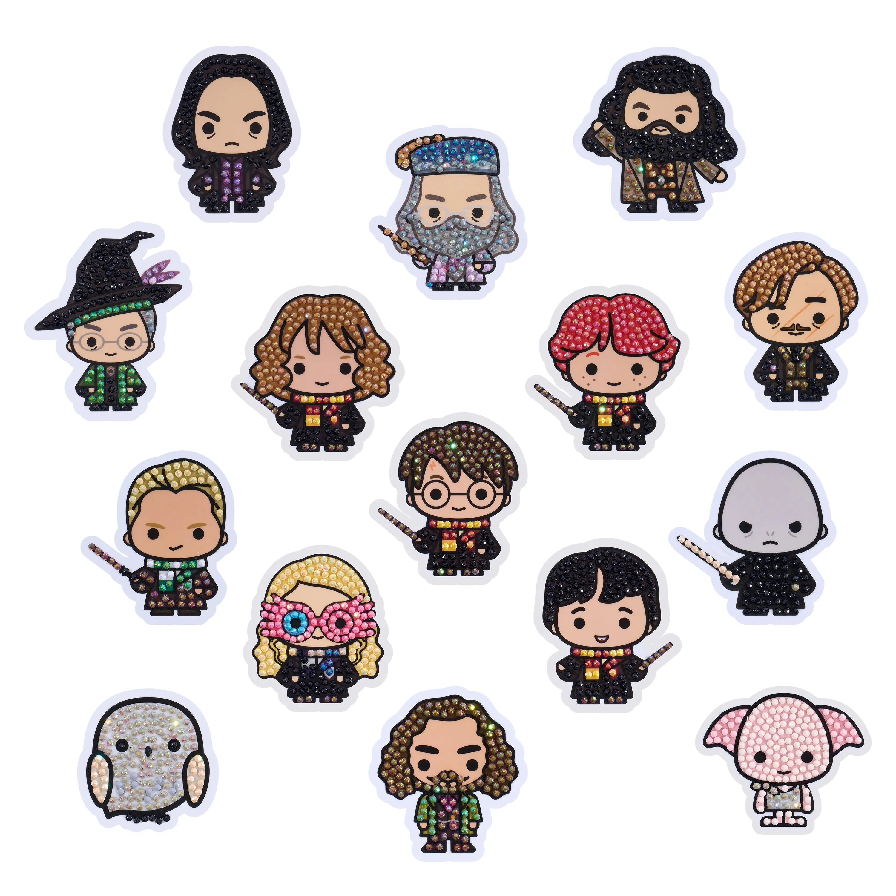 Harry Potter™ Diamond Painting Stickers (Set of 15)