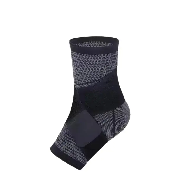 2 Pack Adjustable Compression Ankle Support Sleeves, Flexible Ankle Stabilizer Brace, Unisex Recovery Foot Wrap, Comfort Sports Accessory For Running, Gym Workout, Sprain Recovery, Hiking And Daily Joint Protection