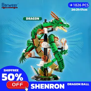 [BARWEER](SHIP FREE) Dragon Ball Divine Dragon 1826 pcs 25*21*17CM