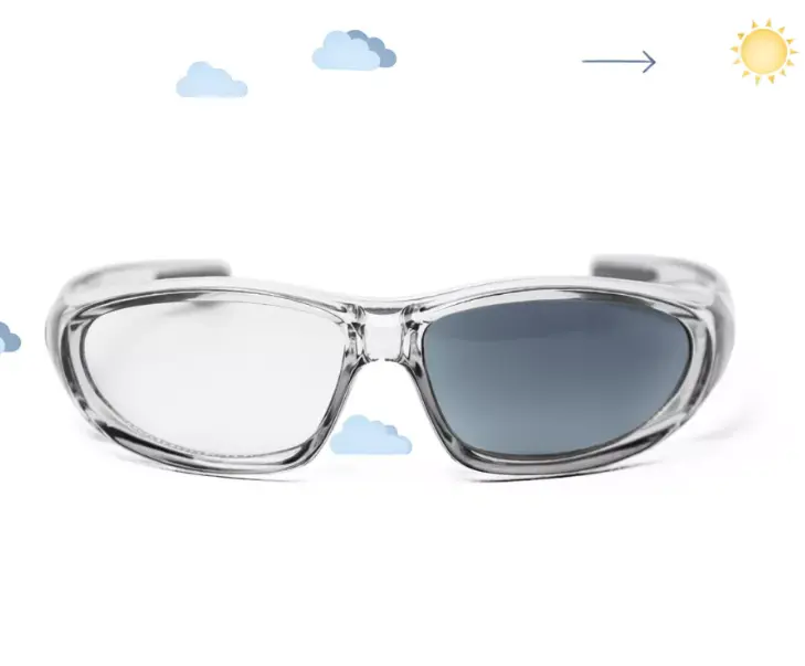 UV400 Photochromic Riding Glasses – Anti-Glare Motorcycle Sunglasses for Day & Night Driving, Cycling & Outdoor Sports