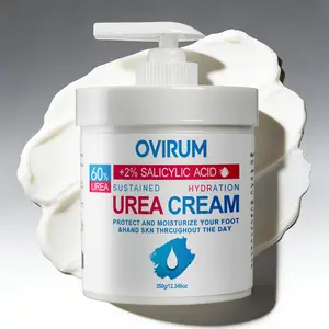 60% urea cream+2% salicylic acid, suitable for dry heels and hands, urea moisturizing cream rich in vitamin E, making your skin soft, smooth, and radiant, softening, thick, comprehensive moisturizing cream for dry knees, elbows, and shoulders -350G