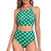 Green Checkerboard