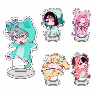 2PCS ALIEN STAGE Anime SuaTill Stand Acrylic Maid Figuur Action Models Ornament Accessories Desktop Girls Boys Gift Ornaments