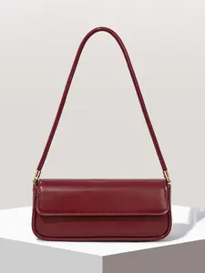 Retro fashion minimalist single shoulder handbag, niche classic baguette bag style, exquisite strap elegant and versatile, lightweight and small suitable for daily commuting, shopping dating, afternoon tea, etc.