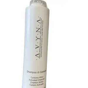 Avyna Activated Charcoal Shampoo Di Carbone - Hair Care Product Featuring Carbon Active Ingredient Cleansing Conditioner Haircare Detox