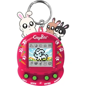 Giga Pets Bit Bunnies Interactive Digital Pet Toy, Upgraded Collector’s Edition Pets for Kids, 90’s Gaming Gift for Boys and Girls