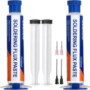 Solder Flux Paste, 2 sets No Clean Soldering Flux For Electronics Desoldering, Soldering, Solder Fluxs For Electronics Repair And Disassemble Electrical Components