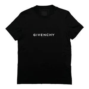 Givenchy Paris Logo Short Sleeve Tee Shirt Black