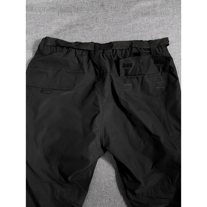 Four Seasons Thin, Multi-Pocket, Free Belt (Selected by the Knowledge), 180g/ ㎡   Polyester, Hiking & Outdoor Recreation Apparel |   Versatile Pants for Casual Attire |   Comfortable & Durable |   Ideal for Running, Camping, Fishing & Training