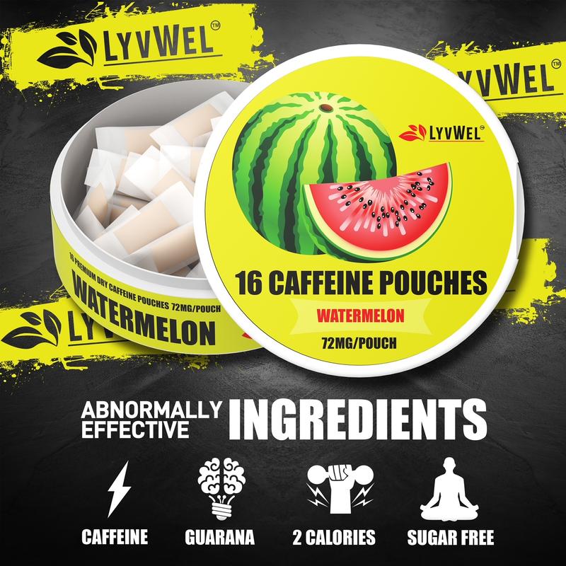 LyvWel 10-Jar 72mg All Flavors Variety Pack 1,152mg Per Can Upper Energy Deckys Zero Sugar, Energy Boost