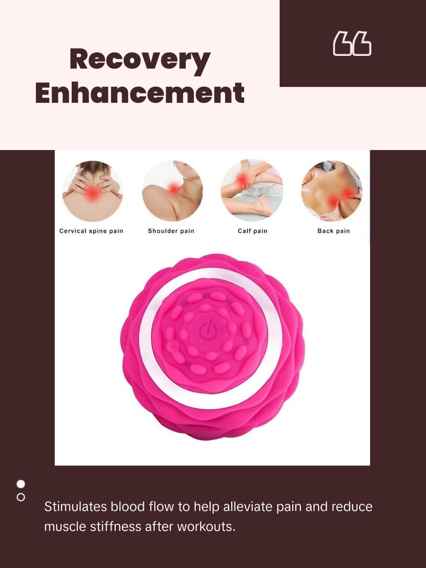 Vibrating Fitness Massage Ball