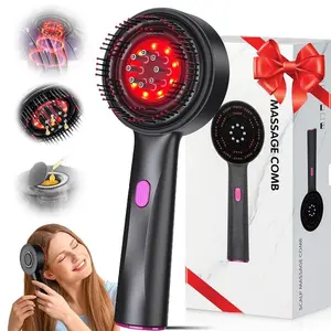 Electric Scalp Massager, Handheld Hair Scalp Massager Comb, Scalp Cleaning Brush, Home & Travel Use Hair Massage Tool, Scalp Stimulator