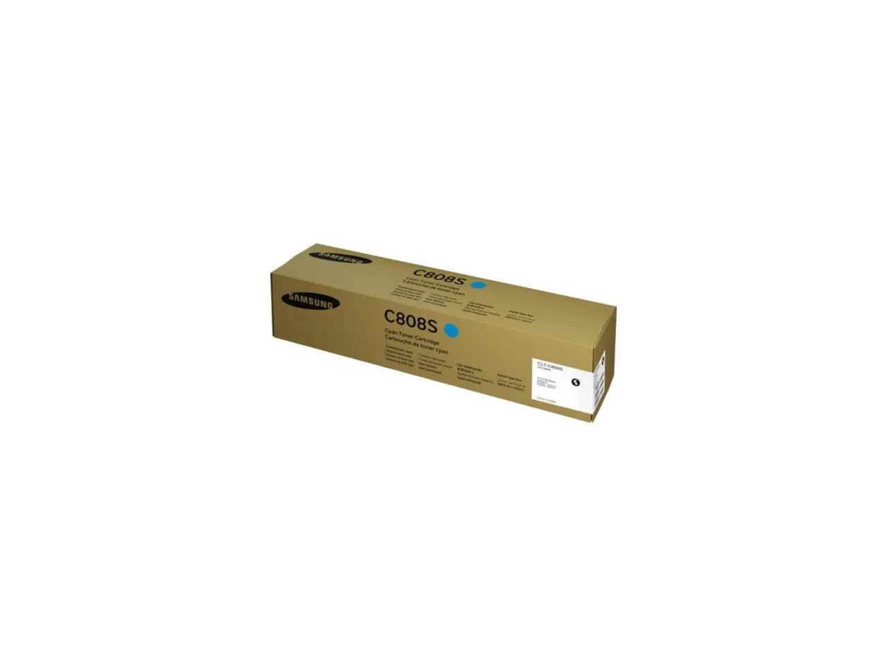 Cyan Toner Cartridge for Samsung CLT-C808S MultiXpress X4250LX, MultiXpress X4300LX, Genuine Samsung Brand