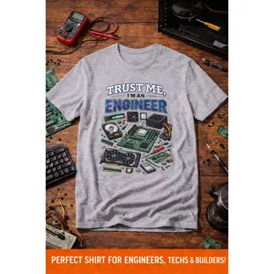 Engineer Shirt Funny, Trust Me I'm an Engineer Tee, Engineering Gift, Electrical Engineer Shirt, Tech Nerd Shirt, Gift for Engineer