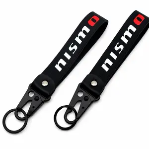 Nismo Keychain Wrist Strap, JDM Car Keychain, Racing Key Lanyard, Nissan Performance Keychain, Drift Car Accessories, Turbo Car Gift, Automotive Key Strap, Car Enthusiast Gift, Racing Inspired Key Holder, Vehicle Key Ring, Black Wrist Lanyard