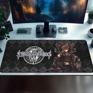 Kingdom Hearts Mouse Pad Sora Dark Throne Desk Mat