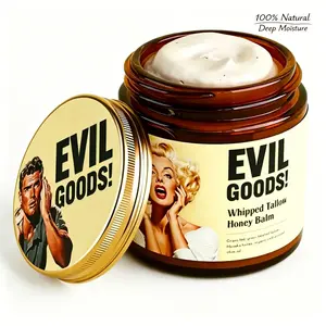 EVIL GOODS Whipped Beef Tallow & Manuka Honey Balm | Organic All-in-One Moisturizer for Face Body Lips Summervibes