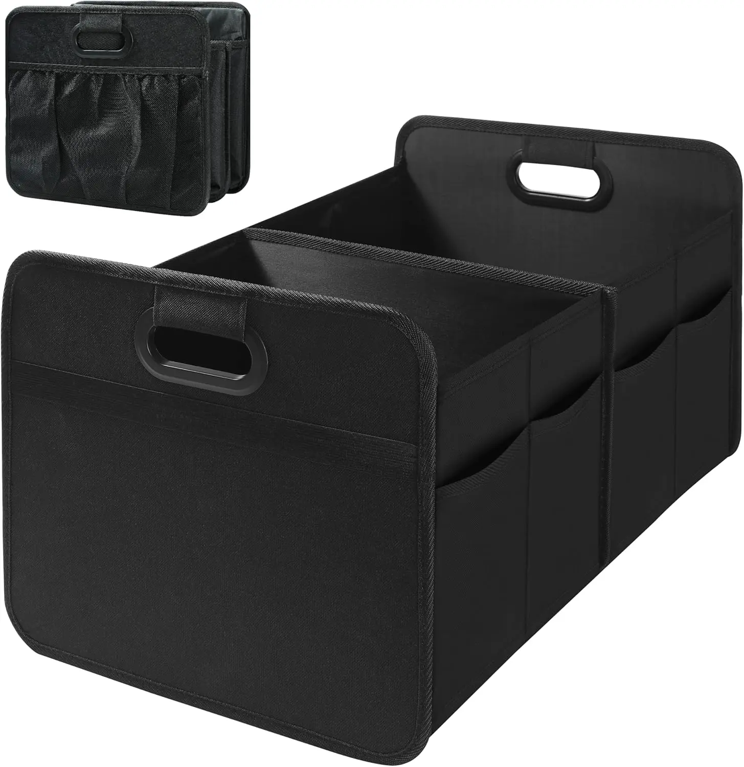 Halloween Gifts Foldable Trunk Storage Organizer for Car and Suv (Small, Black)