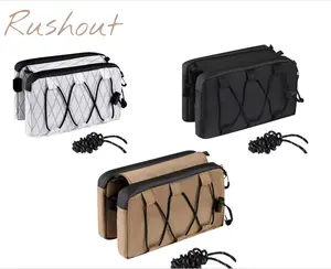 Bike Top Tube Bag, Waterproof Bicycle Frame Bag with Shoulder Strap, Multi-purpose Cycling Storage Pouch for Road Mountain Bikes
