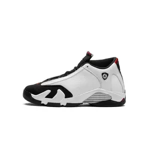 Air Jordan 14 Retro GS "Black Toe" 487524 160