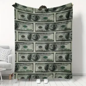 Personalized Ultra-Soft Flannel Blanket, Skin-Friendly Design, Multi-Purpose Home & Travel Use, Ideal for Naps and Leisure