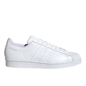 adidas Mens Superstar Lace Up Sneakers Shoes Casual - White