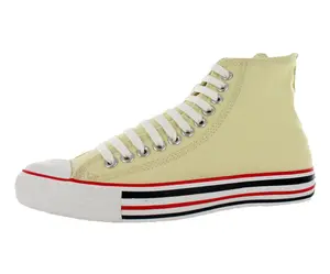 Converse Chuck Taylor All Star Details Hi Unisex Shoes Size 10, Color: Light Cream/White