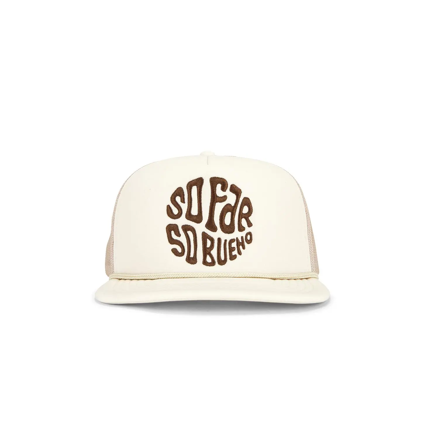 Sendero Provisions Co. So Bueno Trucker Hat in Cream Unisex