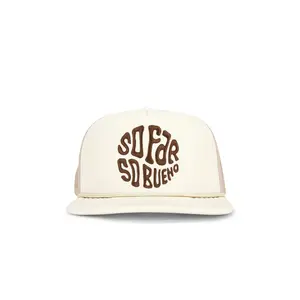 Sendero Provisions Co. So Bueno Trucker Hat in Cream Unisex