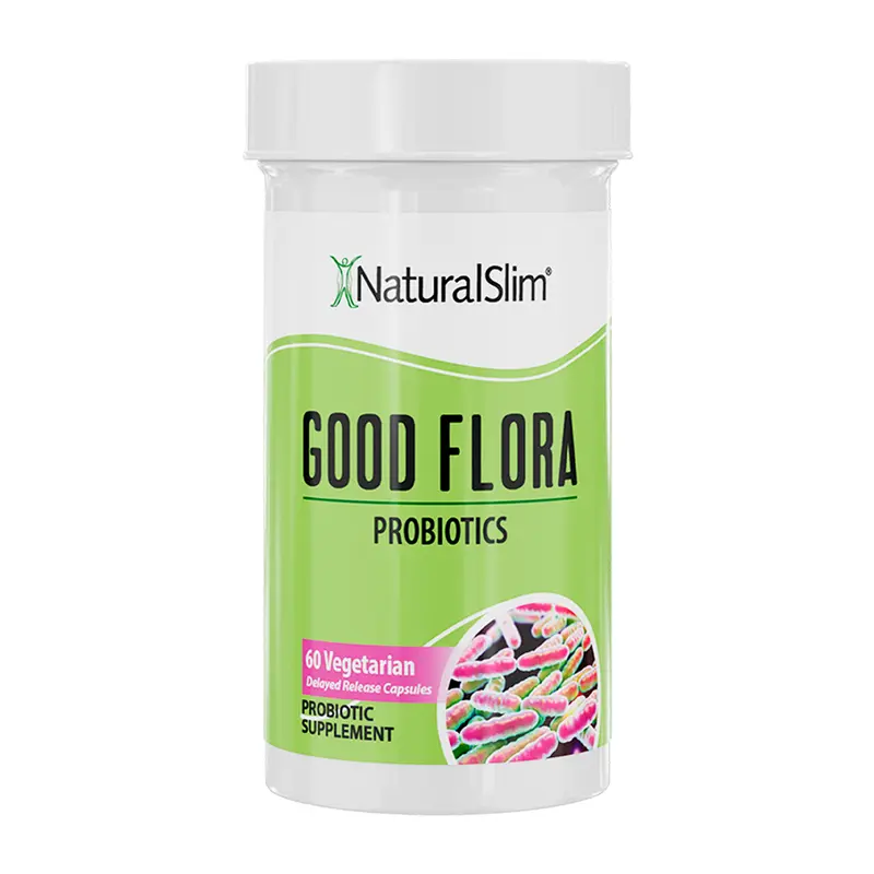 Good Flora® Women's Capsule Probiotic & Prebiotic Supplement - 60 Capsules, 15B Live Organisms, Gut Health Vitamins, Minerals & Wellness Supplements by Green Healthcare, Capsule Probiotic & Prebiotic Supplements
