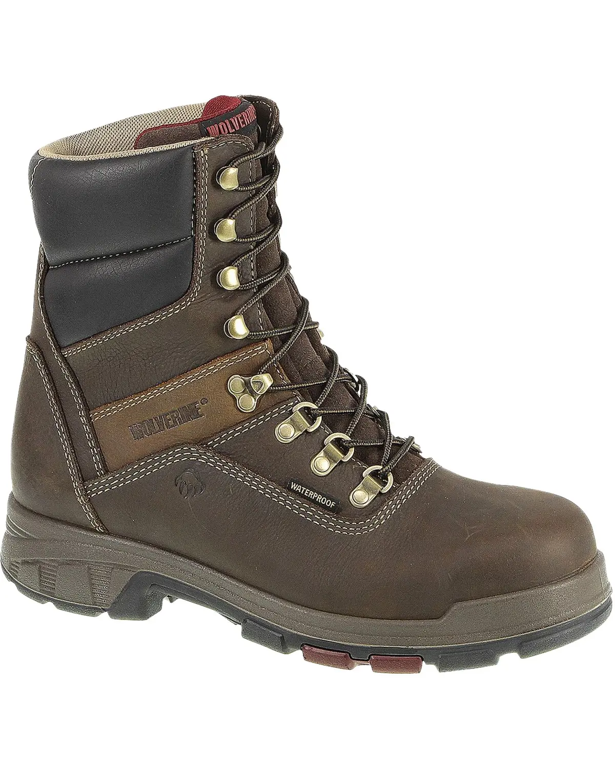 Wolverine Men's Men'S Cabor 8" Waterproof Work Boot Composite Toe - W10316