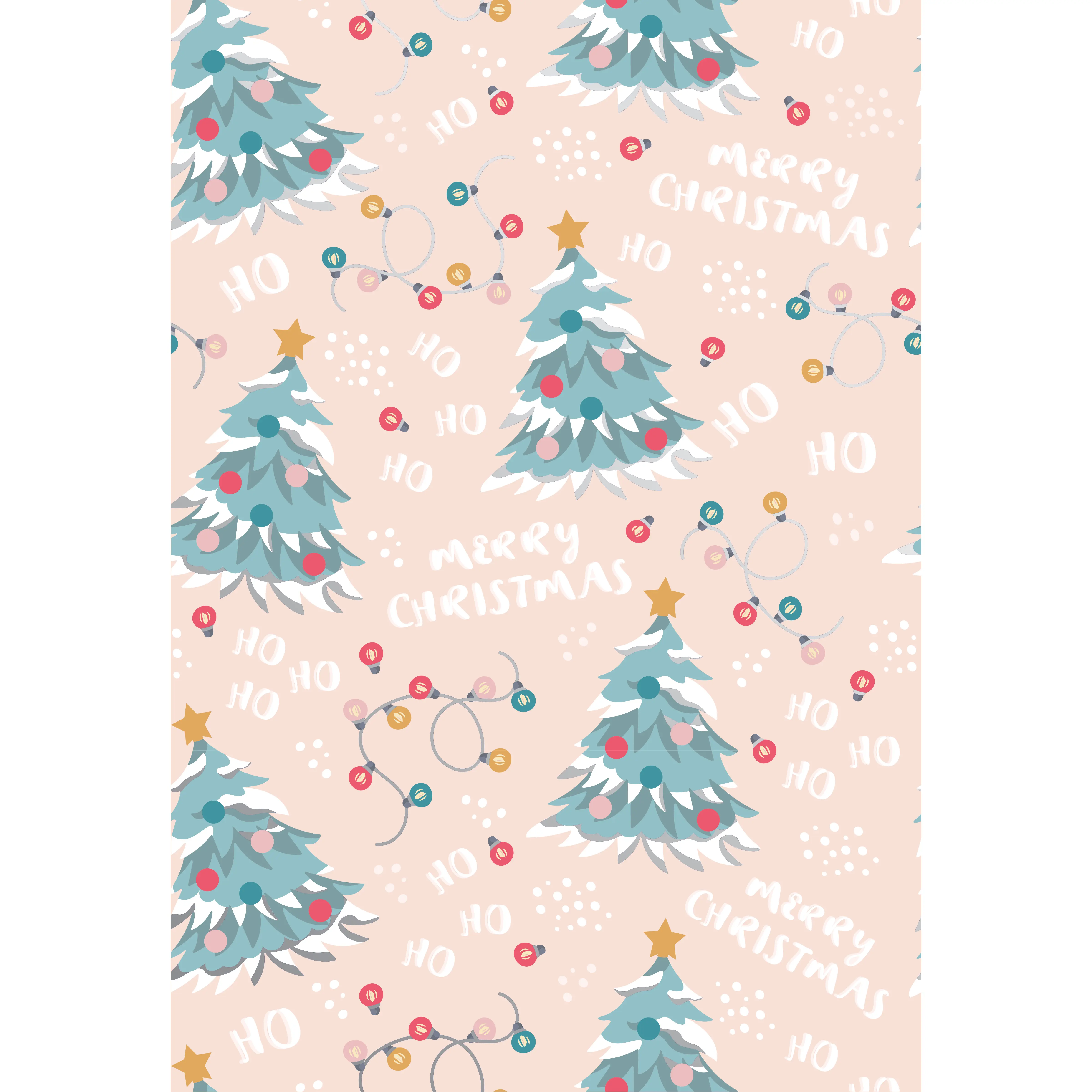 Eco-Friendly Peel and Stick Wallpaper Sheets 11” x 16” -Trees and Lights Design for Living Room Bedroom Kitchen Hallway Office 12 Sheets 14.33 sq ft Coverage