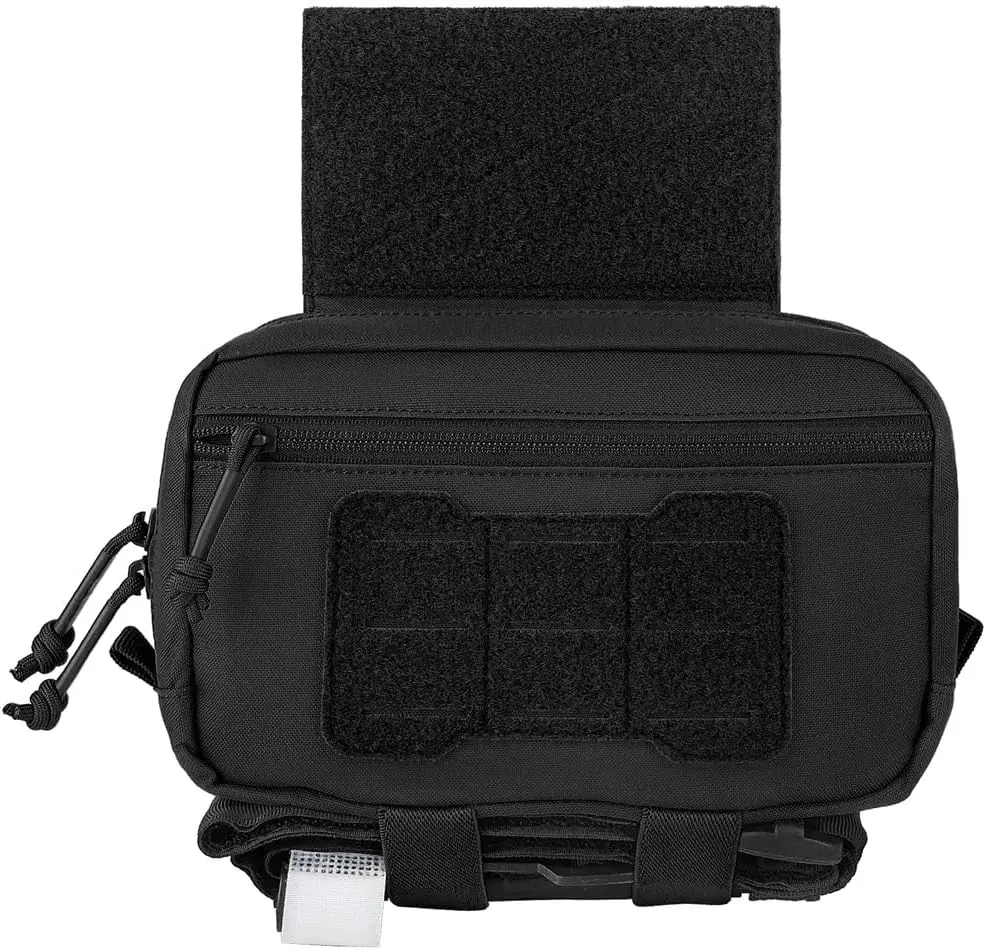 KRYDEX Tactical Drop GP Pouch 8x5inch Belt Utility Pouch with Tourniquet Holder