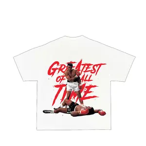 Muhammad Ali Greatest of All Time Tee, The Louisville Lip Ali Knock Out Shirt Cotton, Boxing Forever Perfect Gift for Men and Women