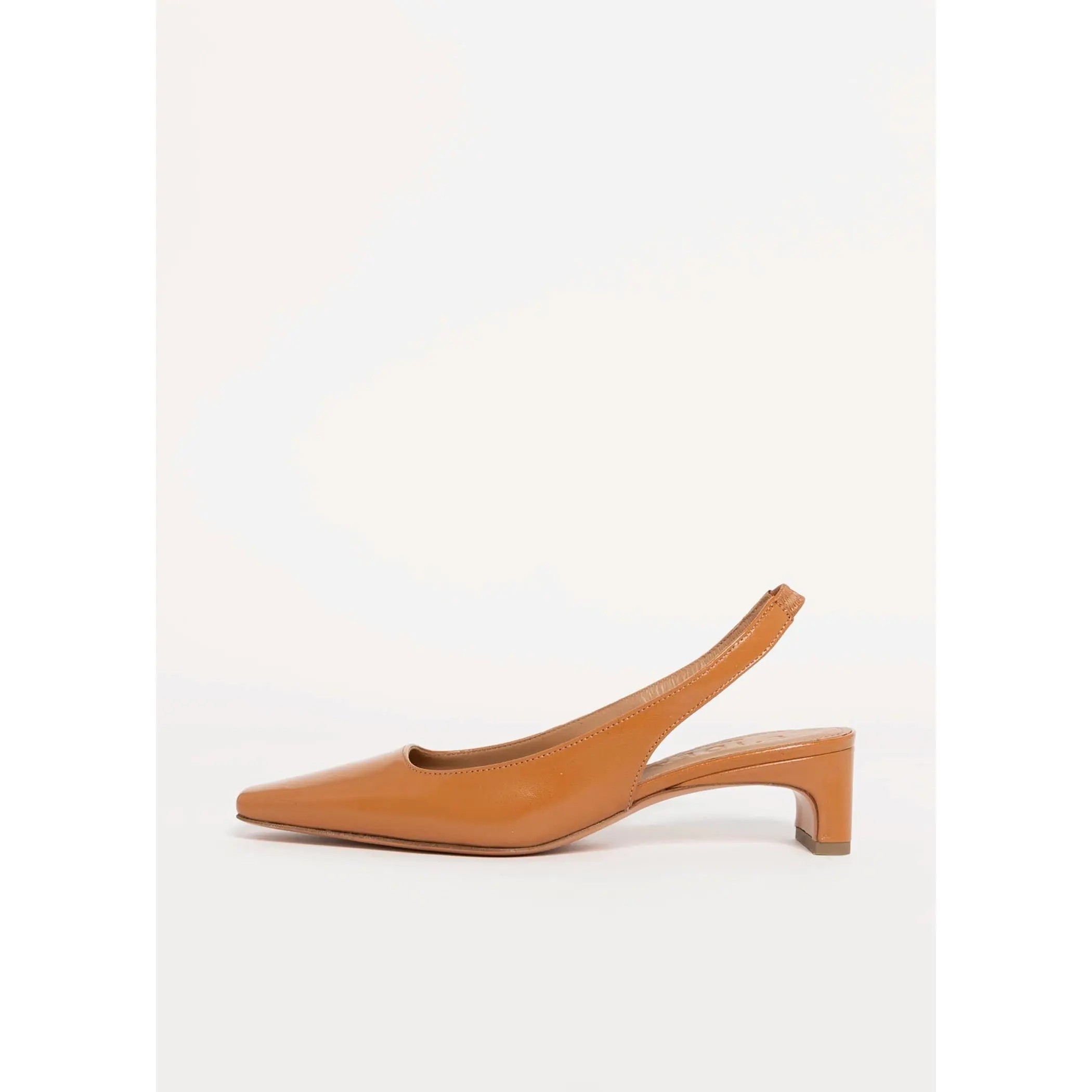 Leather Slingback Pump