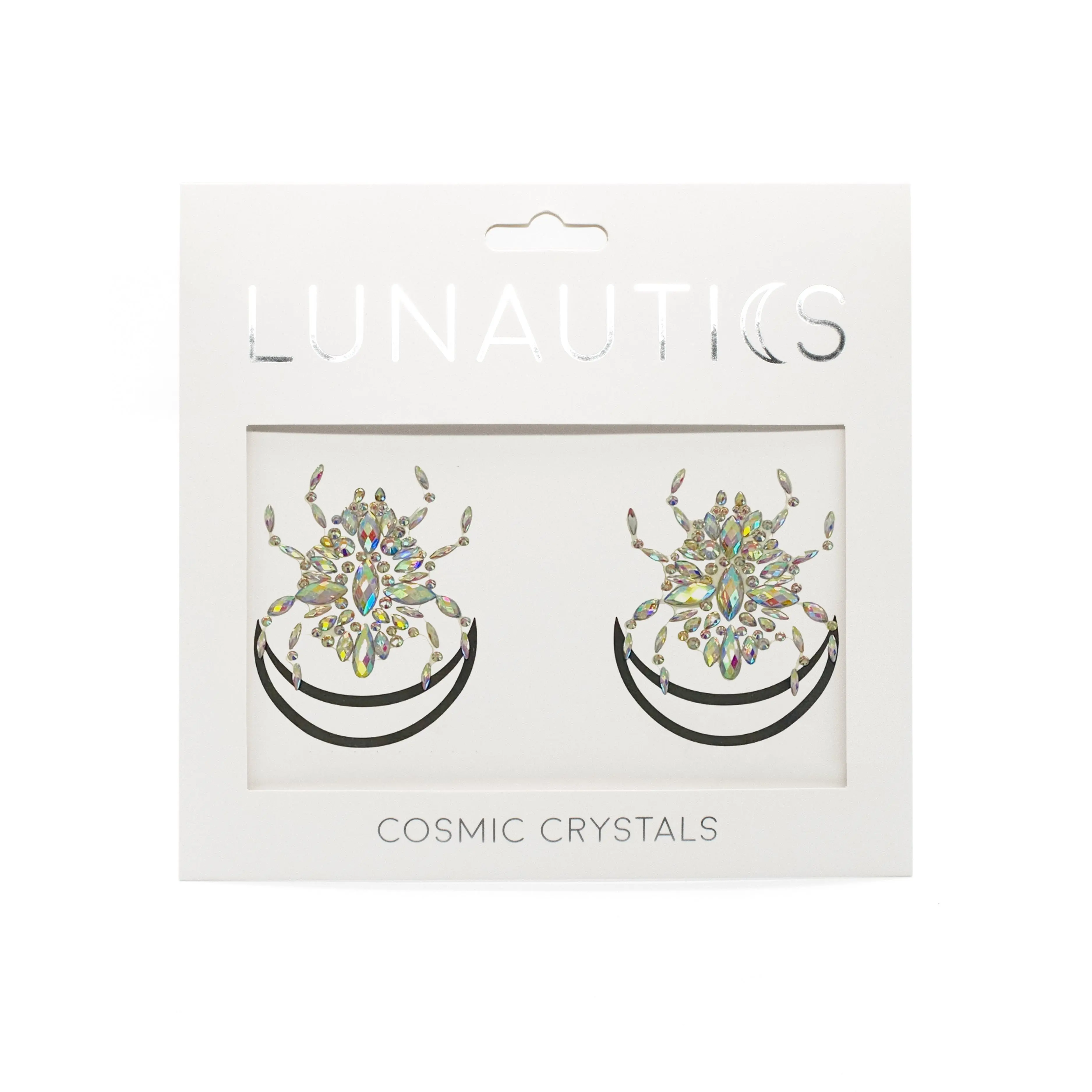 Iridescent Spider Body Jewelry Rhinestone Body Gem Stickers