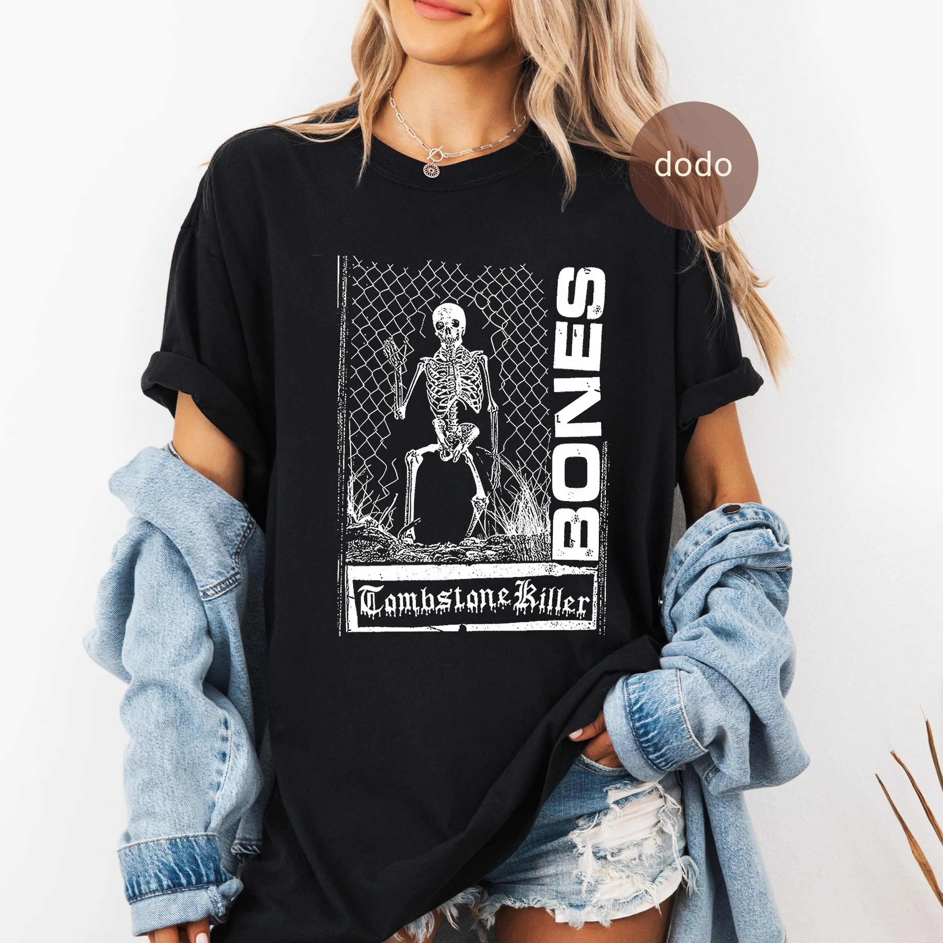 Premium Bones T-Shirt, Rap Music Shirt, Unrendered Album, Bones Album Shirt, Bones Merch - Unisex Rapper Clothing