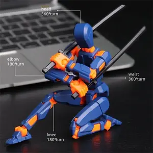 DIY Magnetic Lucky Doll, 13-Joint Articulated Titan 3D Printed Toy, Action Figure Doll, Trendy Stress Relief Gift, Creative Decoration, Birthday Present