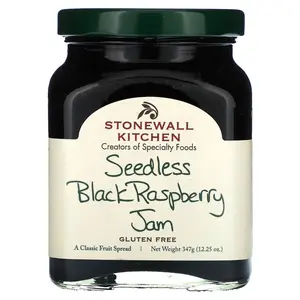 Stonewall Kitchen Seedless Black Raspberry Jam, 12.25 oz (347 g)
