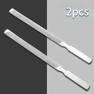 Professional Dual-Sided Stainless Steel Nail Clippers Set, Durable Manicure Tools for Shaping Polishing Finishing Surfaces, Pedicure Tool