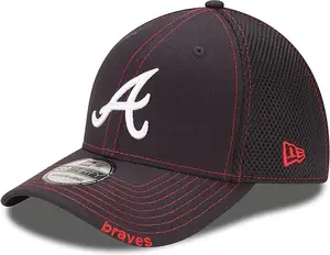 New Era Atlanta Braves Neo 39THIRTY Stretch Fit Cap- S/M 10059475-SM