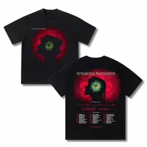 Breaking Benjamin Tour 2026 Shirt – Rock Band Graphic Tee Chevelle Starset Men Women Shirts