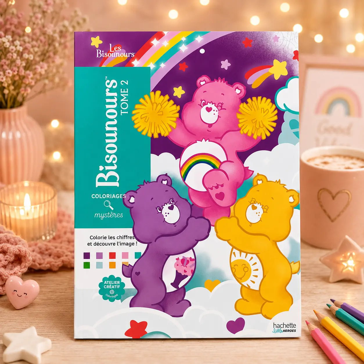 Care Bears Volume 2 Relaxing Mystery Coloring Book