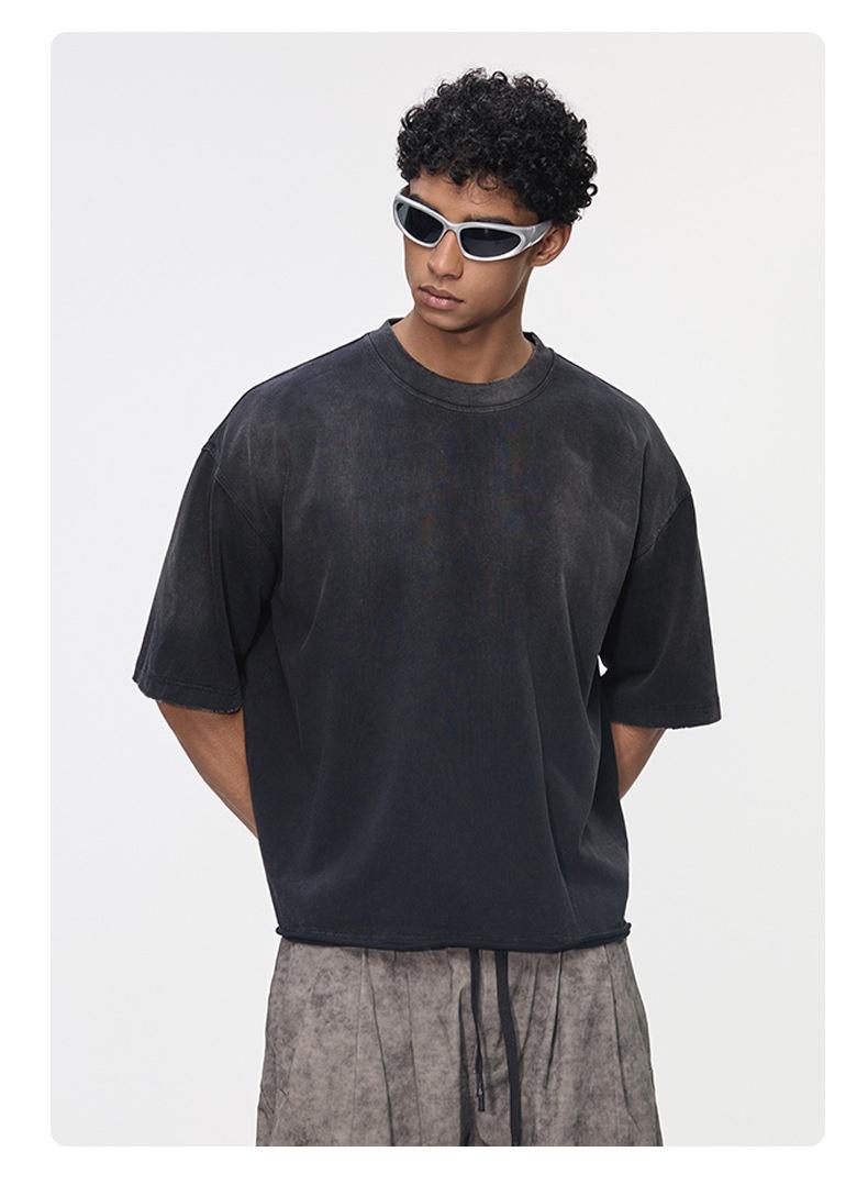 Noctra Plain Cropped Tee